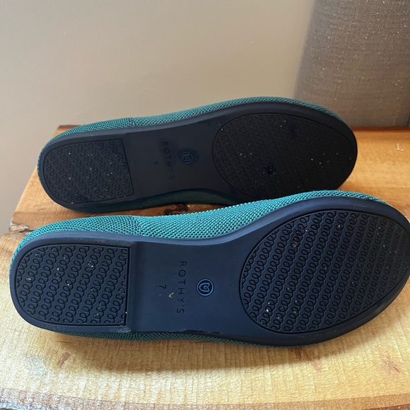 Teal Rothy’s ballet flats (size 7) - Picture 5 of 5